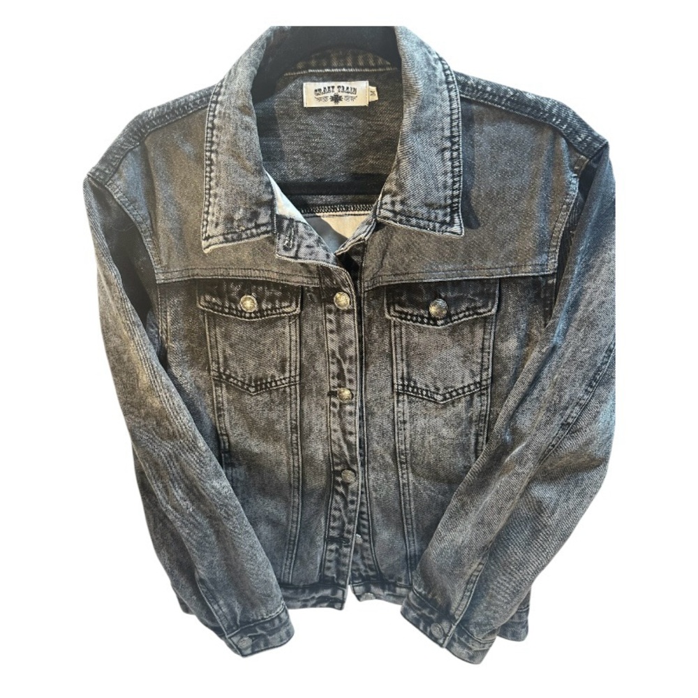 Crazy Train Black Jean Jacket